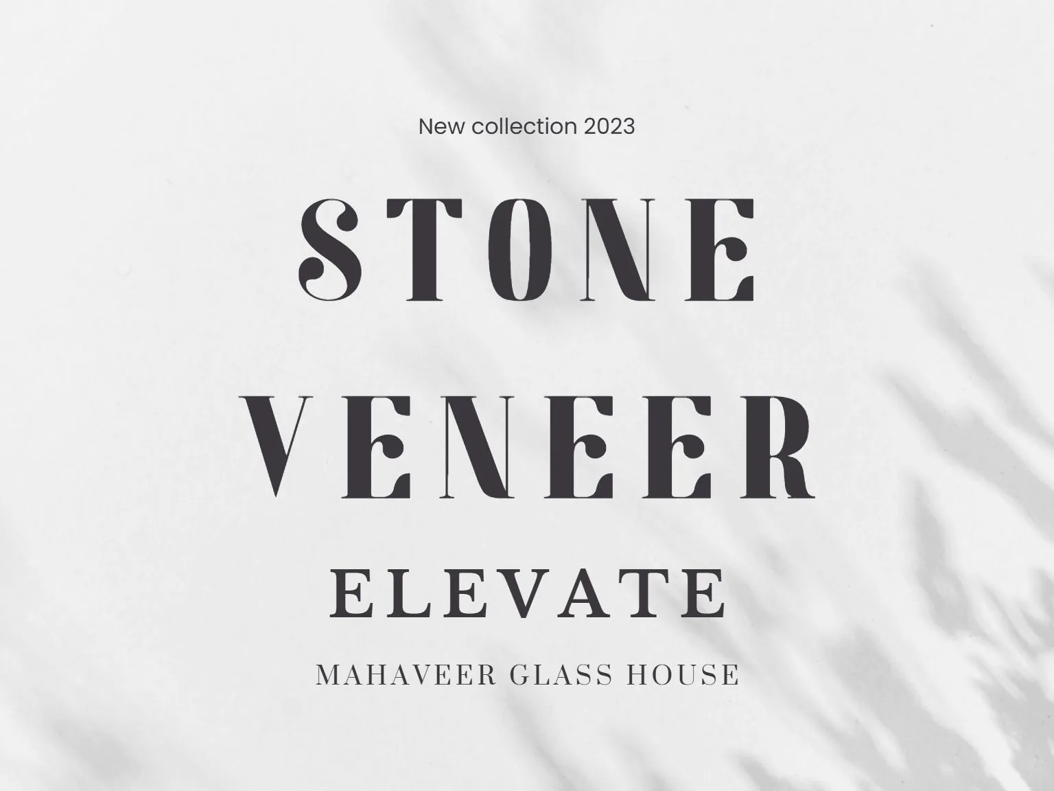 Elevate Stone Veneer · Galaxy Black