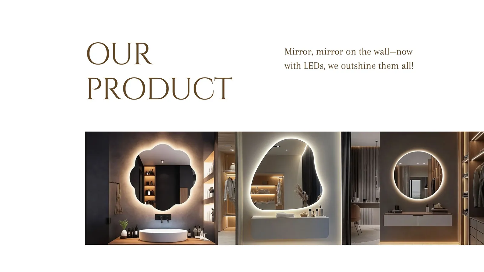 Mirage LED Mirror · Abstract